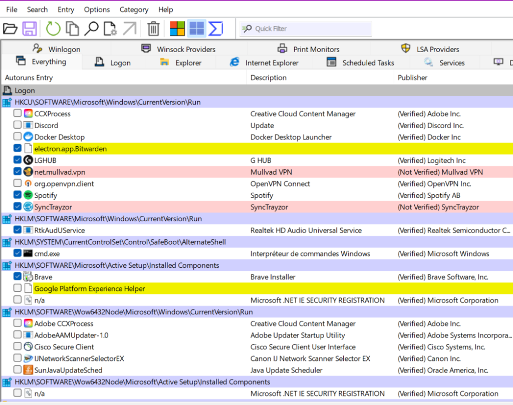 Maintenance logicielle et optimisation